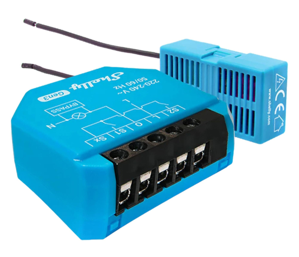 Shelly 1-kan. sterownik oświetlenia 1L Gen3 WiFi 1LGen3 - 1347493 - zdjęcie